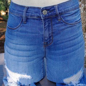 PacSun Distressed Jeggings Sz 25 Denim Jeans Rip